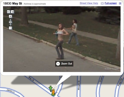 Naked People On Google Street 46